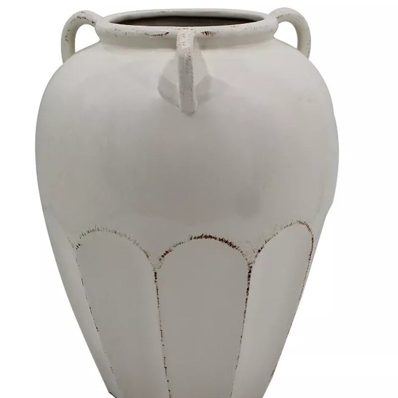 Distressed Ceramic Vase
Distressed Cream Ceramic
Size: 16 x 22H
Indoor Vase