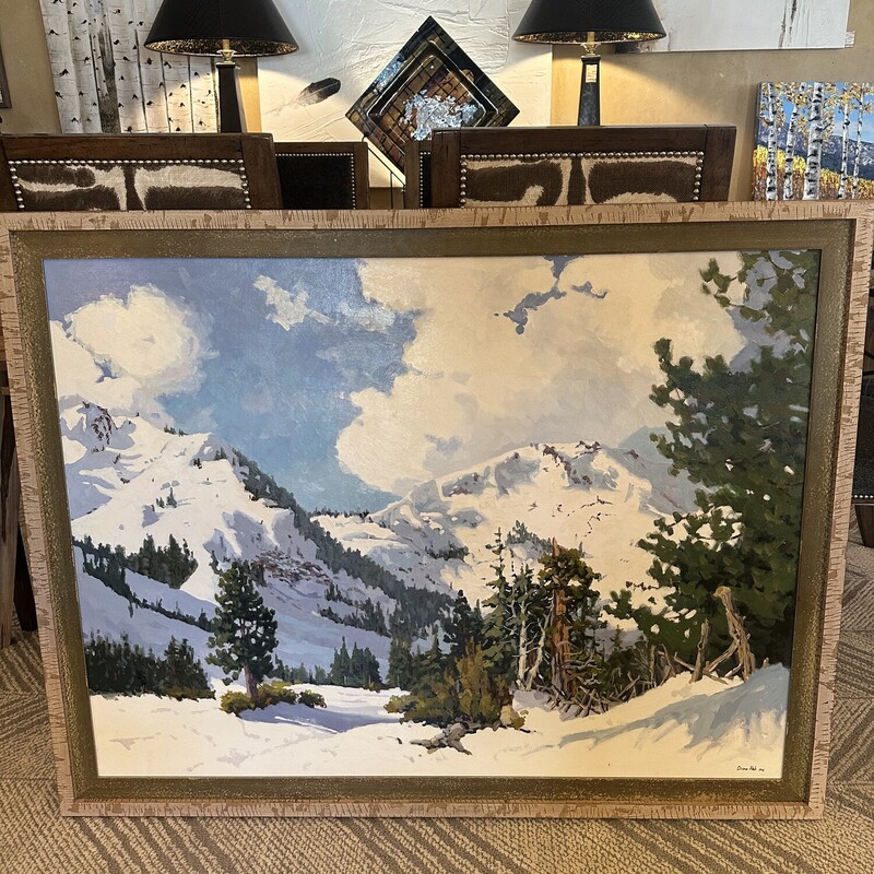 Squaw Valley By Diane Hub - Circa 2004

Size: 53Lx41W