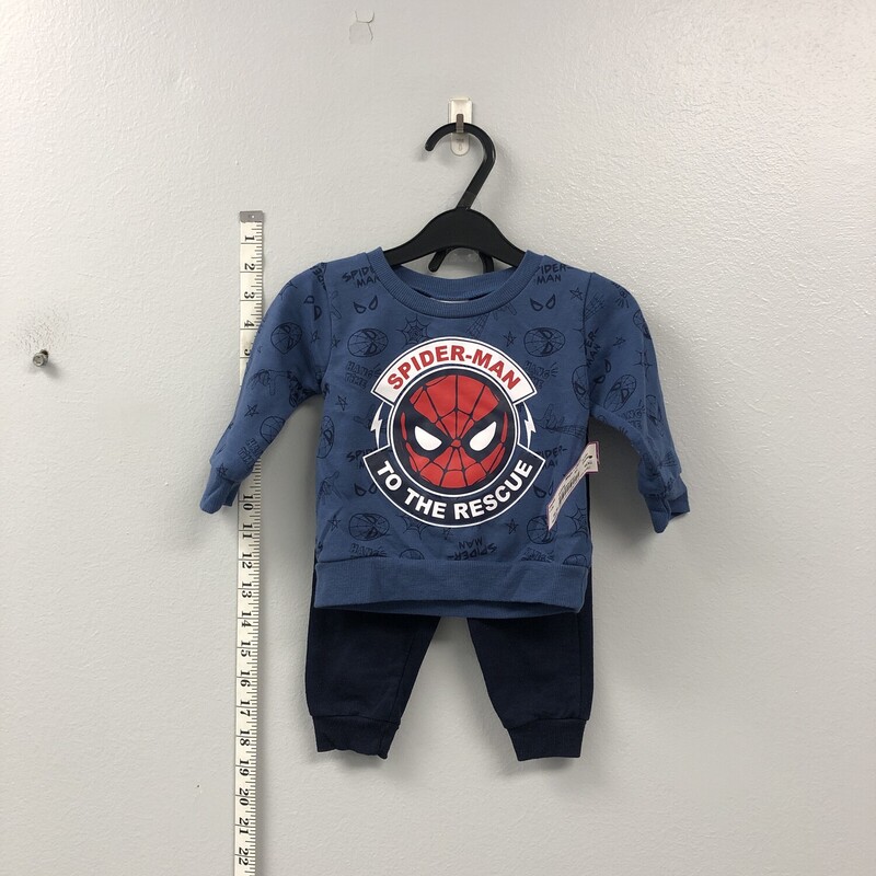 Marvel Spiderman, Size: 6-12m, Item: 2pc