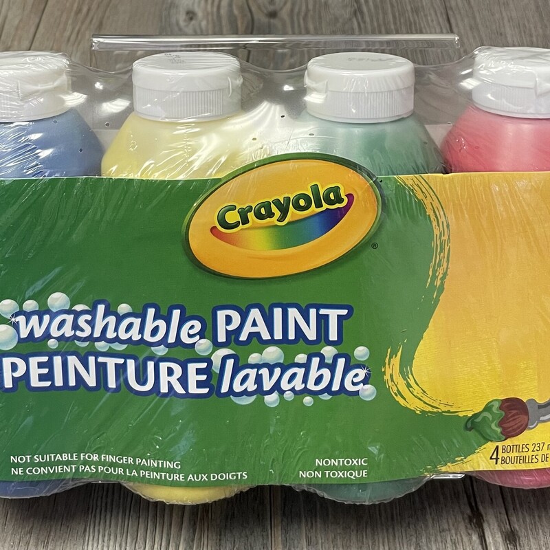 Crayola Washable Paint, Multi, Size: 3Y+
NEW!