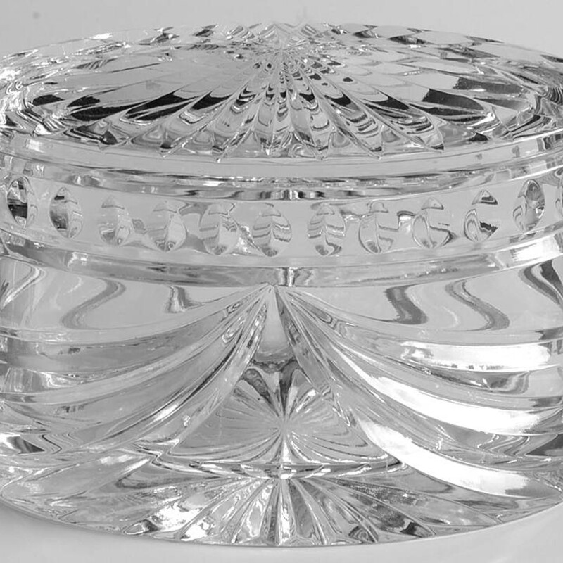 Waterford Overture Trinket
 Clear, Size: 5x3x3