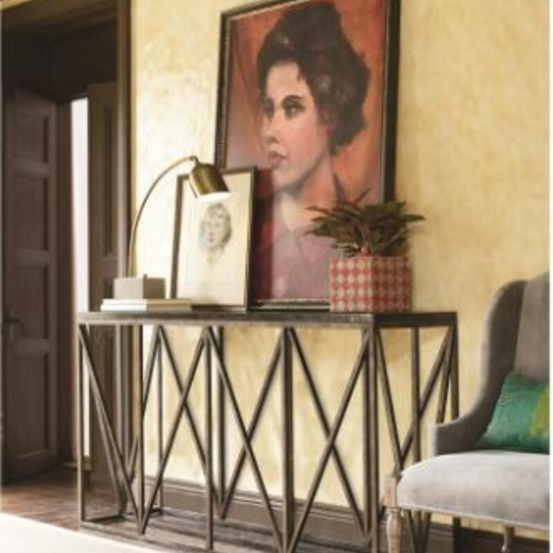 Curated Truss Marble & Metal Console Table
Gray Bronze Size: 68 x 18 x 37H
Retails: $1559
Universal Furniture