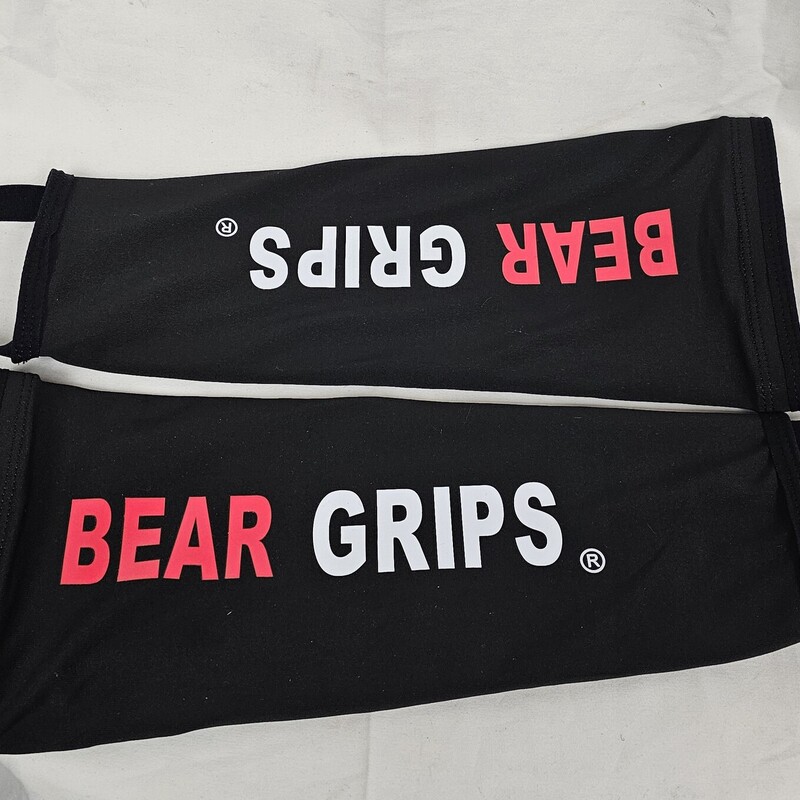 Bear Grips Padded Shin Sleeves, Black, Size: S, pre-owned