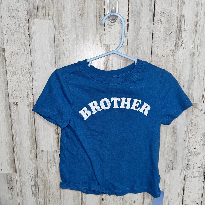 2T Blue Brother Tee, Blue, Size: Boy 2T-4T