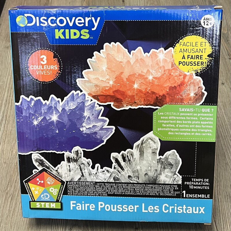 Discovery Kids Crystal Gr, Multi, Size: 12Y+
OPen Box
NEw Inside