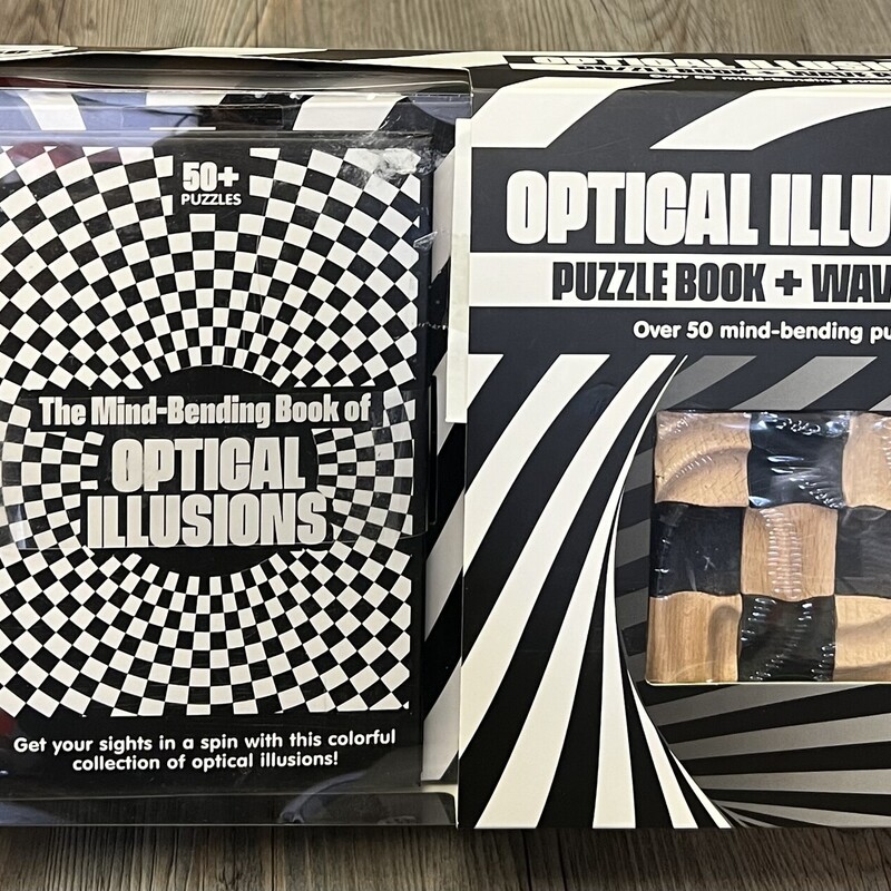 Optical Illusions Puzzle, Multi, Size: 8Y+
OPen Box
NEW Inside