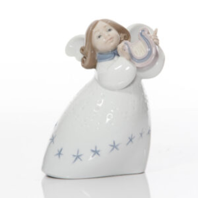 Lladro Angel With Lyre