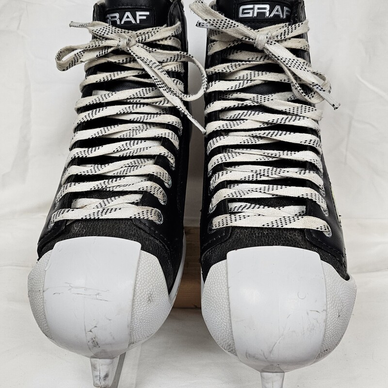 Graf Supra G4500 Senior Hockey Goalie Skates, Size: 10.5, pre-owned