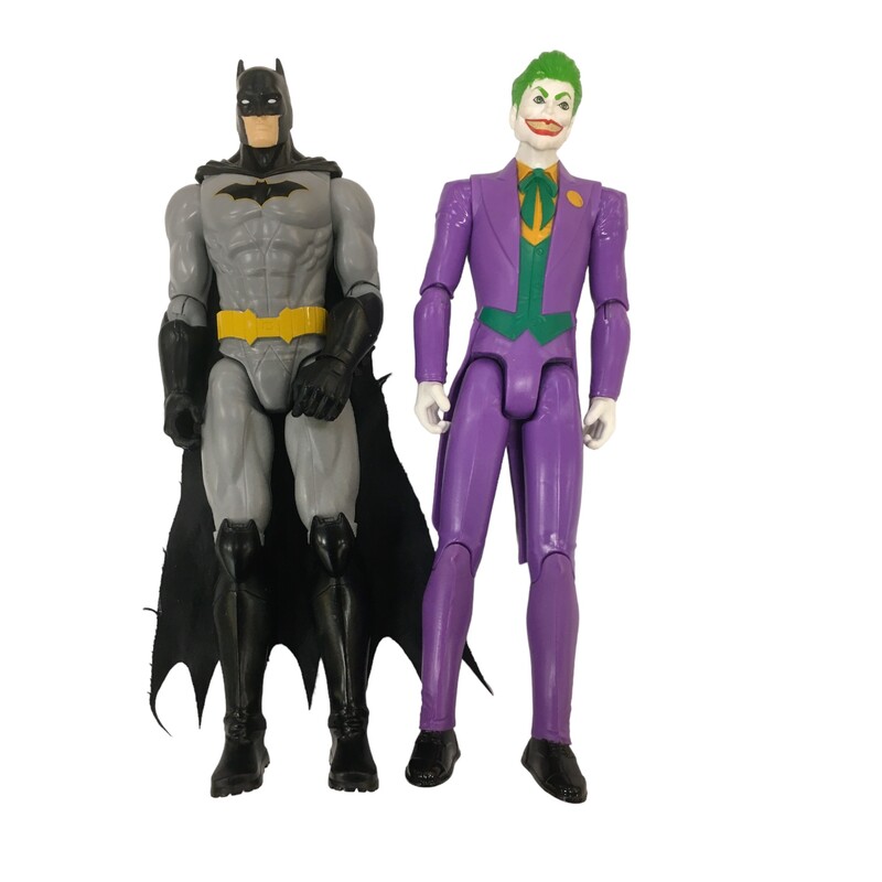 2pc Batman/Joker, Toys, Size: -

Located at Pipsqueak Resale Boutique inside the Vancouver Mall or online at:

#resalerocks #pipsqueakresale #vancouverwa #portland #reusereducerecycle #fashiononabudget #chooseused #consignment #savemoney #shoplocal #weship #keepusopen #shoplocalonline #resale #resaleboutique #mommyandme #minime #fashion #reseller

All items are photographed prior to being steamed. Cross posted, items are located at #PipsqueakResaleBoutique, payments accepted: cash, paypal & credit cards. Any flaws will be described in the comments. More pictures available with link above. Local pick up available at the #VancouverMall, tax will be added (not included in price), shipping available (not included in price, *Clothing, shoes, books & DVDs for $6.99; please contact regarding shipment of toys or other larger items), item can be placed on hold with communication, message with any questions. Join Pipsqueak Resale - Online to see all the new items! Follow us on IG @pipsqueakresale & Thanks for looking! Due to the nature of consignment, any known flaws will be described; ALL SHIPPED SALES ARE FINAL. All items are currently located inside Pipsqueak Resale Boutique as a store front items purchased on location before items are prepared for shipment will be refunded.