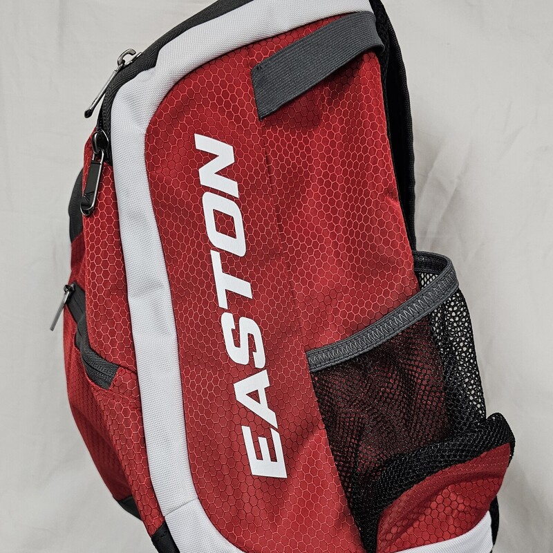 Easton Game Ready Elite Baseball Backpack, Red, Size: Youth, Like New