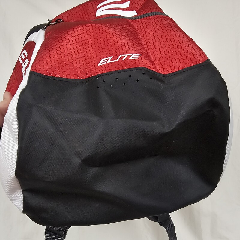 Easton Game Ready Elite Baseball Backpack, Red, Size: Youth, Like New