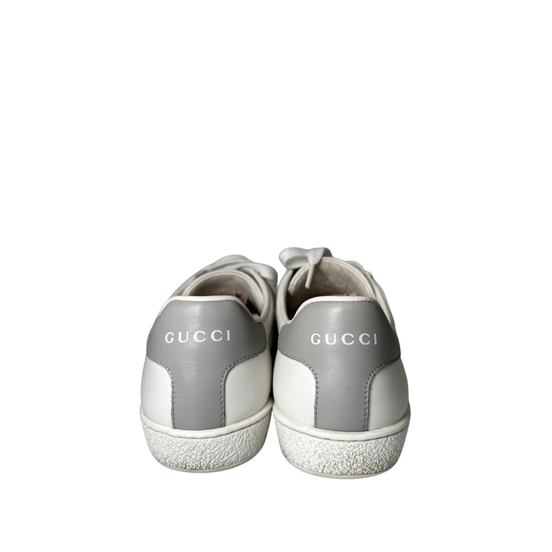 Gucci Ace Sneakers, White, Size: 37