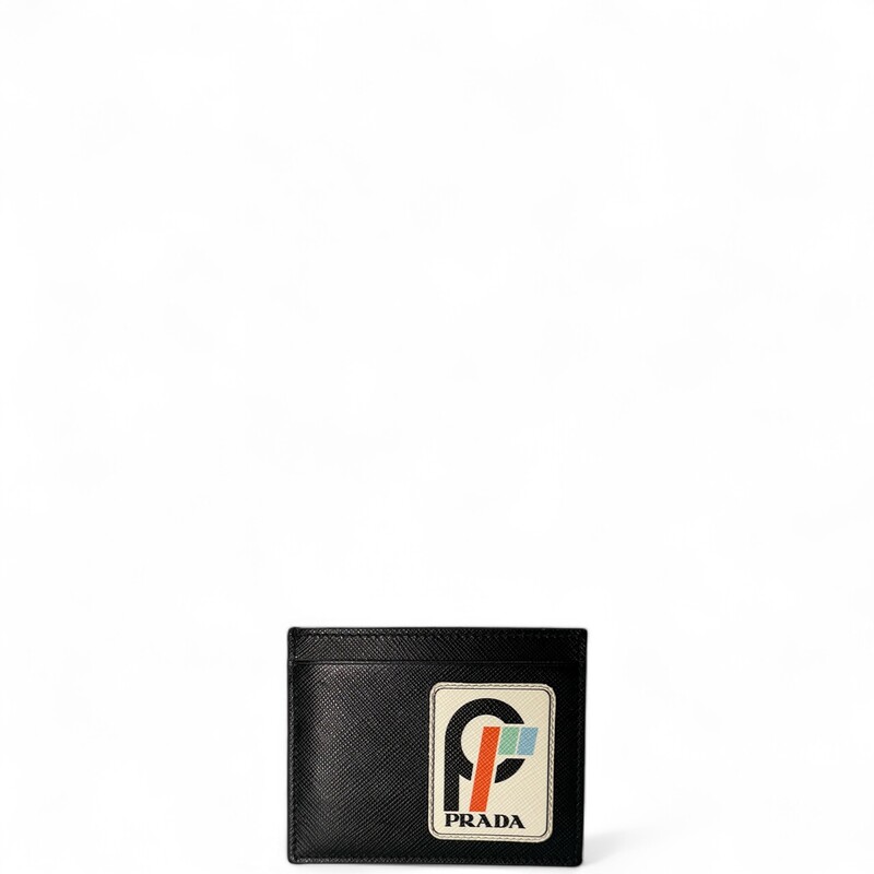 Prada Runway Card Holder, Black, Size: OS

Manufacture Code:107-A