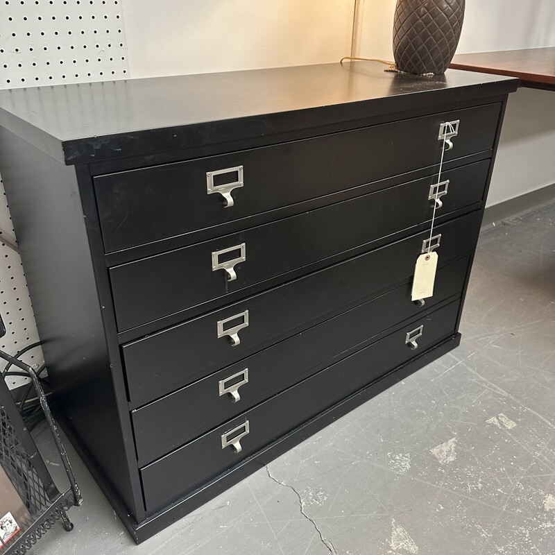 Chest Of Drawers, Black<br />
Size: 41x29x17