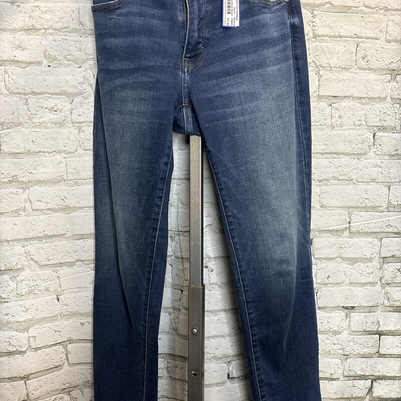 White House Black Market, Denim, Size: 8Midrislm