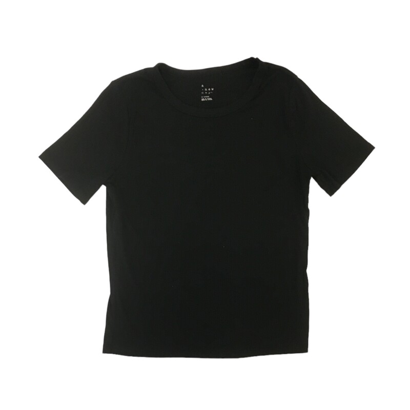 Shirt (Black Ribbed)