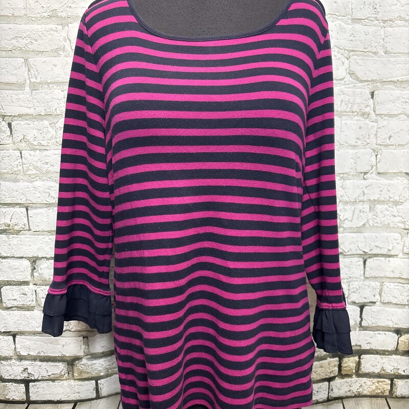 Talbots, Stripe, Size: Large