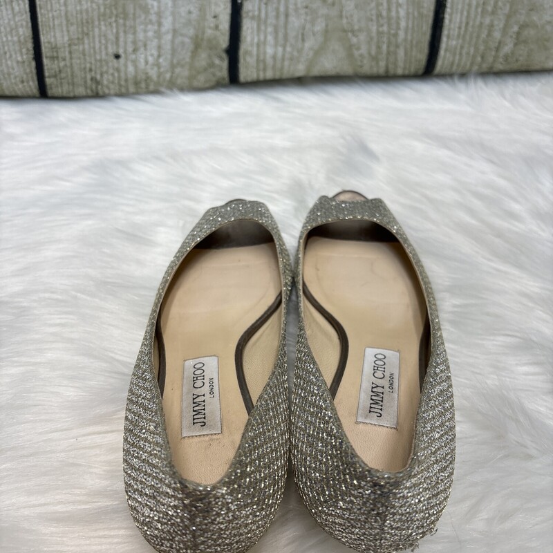 Jimmy Choo, Silvseq, Size: 39