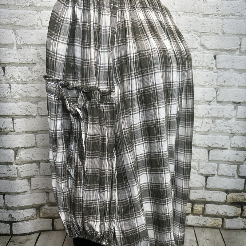 Max Studio, Plaid, Size: Large