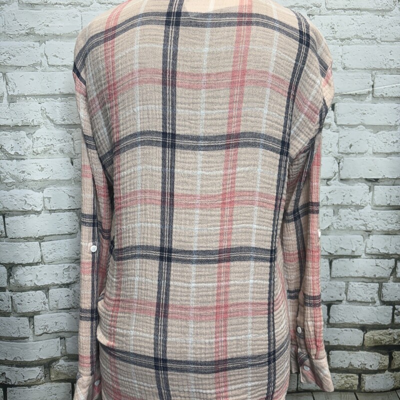 Sanctuary, Plaid, Size: Medium