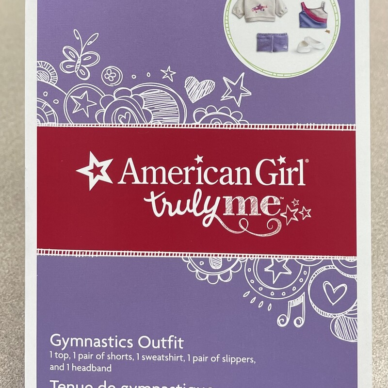 AG  Gymnastic Outfit, Multi, Size: NEW