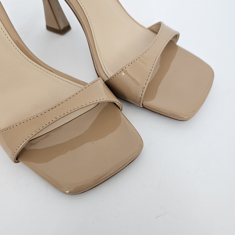 Steve Madden Patent, Nude, Size: 9