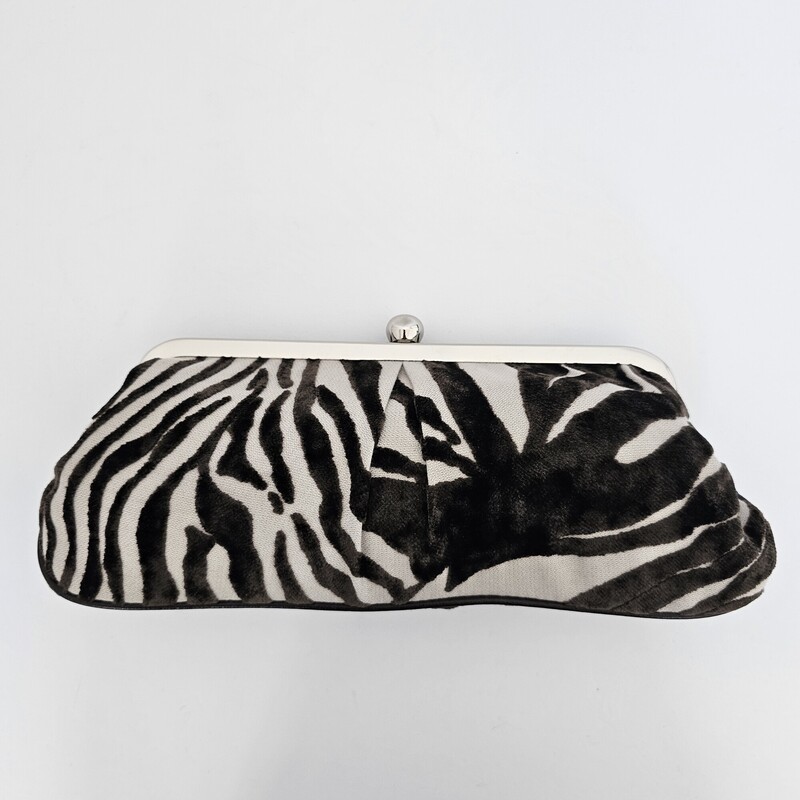 Glenda Gies, GryWht, Size: Clutch