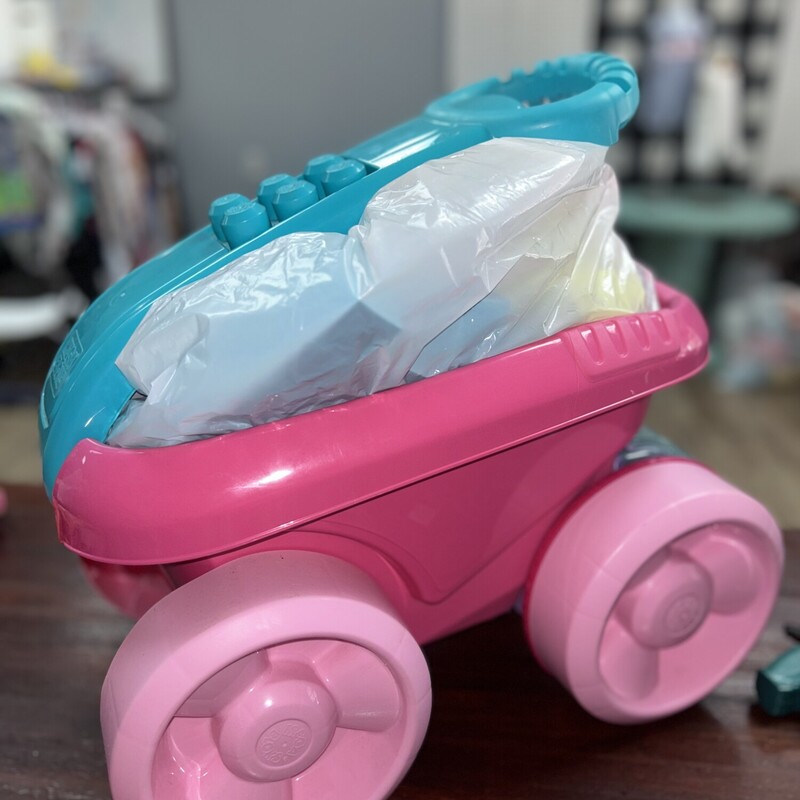 Pink Wagon/Blocks