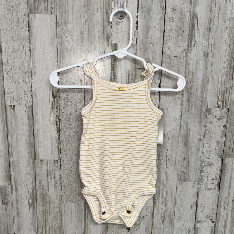 9M Yellow Striped Tank On