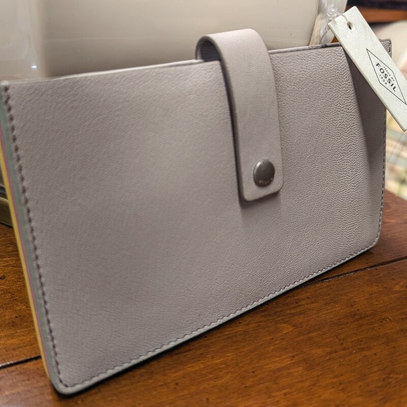 Fossil Vale Tab Wallet
Gray Silver Size: 7 x 4H