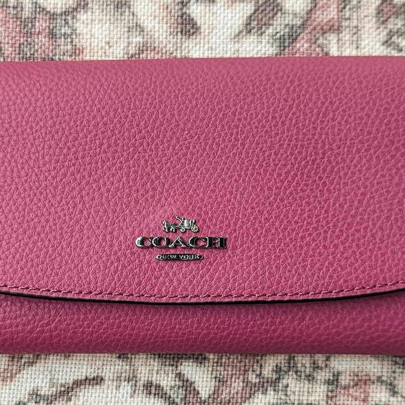 Coach Trifold Leather