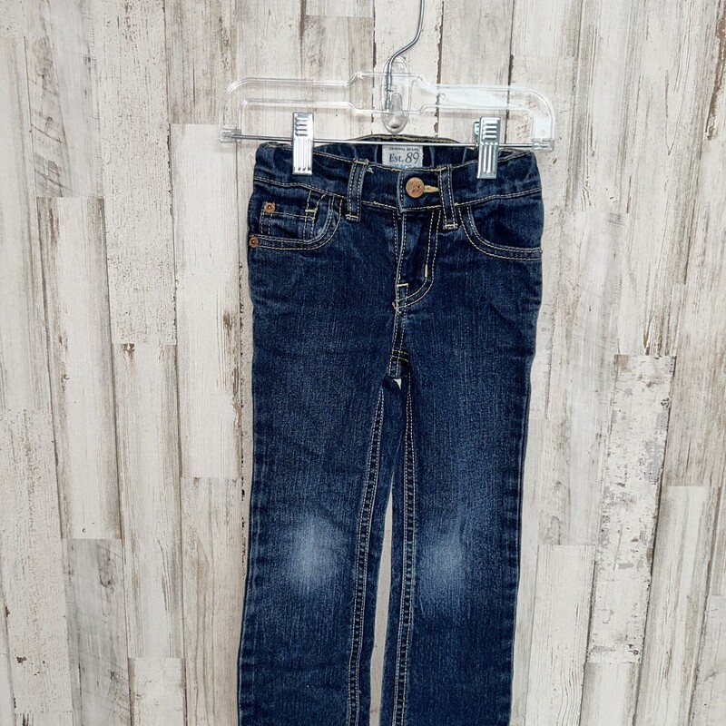 4T Drk Wash Skinny Jeans