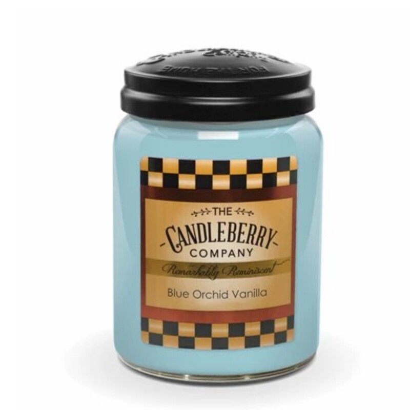 BlueOrchid Vanilla Candle
Lt Blue
Size: 260z/120Hr
A perfect blend of blue orchids, lemon, lavender, and vanilla proves to be a delightful twist on simple vanilla.