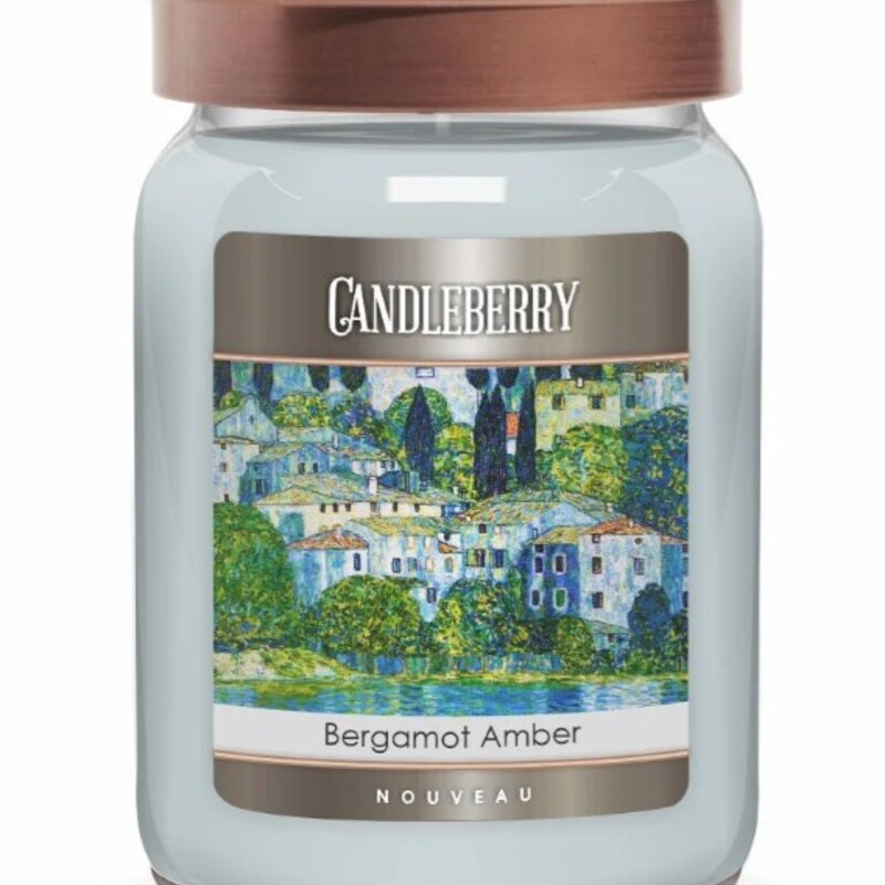 Bergamot & Amber Candle
Lt Blue 26oz/125hr
Blue amber and oak with a vibrant burst of citrus. A fragrance derived from exotic florals and fruits, rare herbs, blended with warm, rich vanilla and patchouli.
Top: Bird of Paradise, Blue Lavender, Geranium
Middle: Blue Amber, Young Mandarin, Bergamot Zest
Base: Vanilla, Patchouli, Stargazer Lily