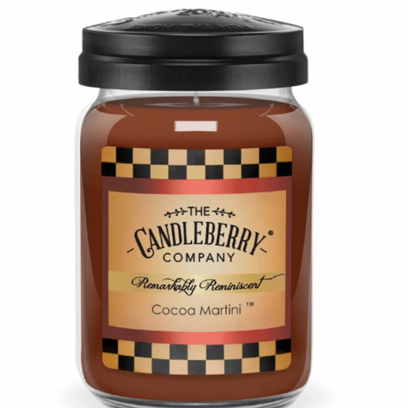 Cocoa Martini Candle
26oz/120 hr
An explosion of dark chocolate with heavy cream. Like a cozy, warm retreat on a cold winter day.
Top: Crème de Cacao, Caramel, Citron Peel
Middle: Dark Cocoa, Vanilla Bean, Almond
Base: Spiced Rum, Brown Sugar