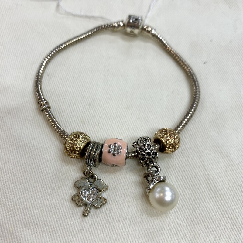 Pandora W Charms