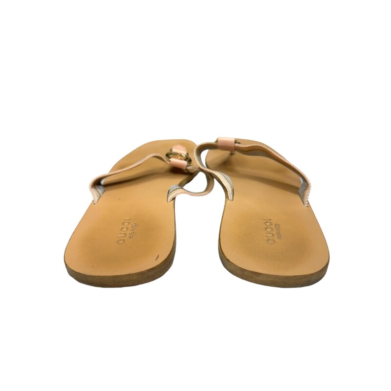 Gucci Lifford Sandals Tan<br />
<br />
Size: 38.5<br />
Marks shown in photos