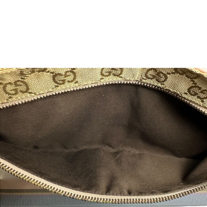 Gucci Waist Fanny Pack<br />
Adjustable waist band<br />
Style Code:28566 491404<br />
*small mark near pocket shown in photos