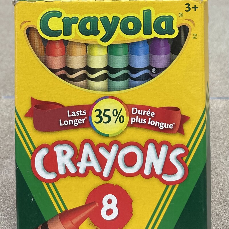 Crayola Crayons 8, Multi, Size: 3Y+