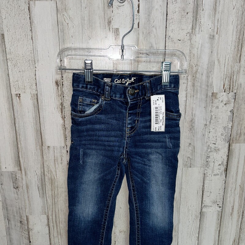 2T Drk Straight Fit Jeans