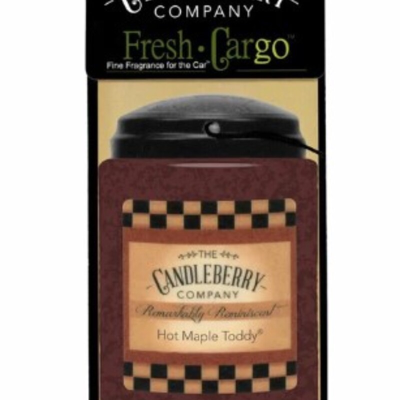 Hot Maple Toddy Car Scent
Burgundy
Size: Small
Hot Maple Toddy®- Fresh Cargo provides a unique scent experience with a blend of bourbon-infused maple honey, a dash of lemon, and a sprinkle of cinnamon. Experience the luxury of these classic comforting scents in your car with this two-pack of air fresheners.