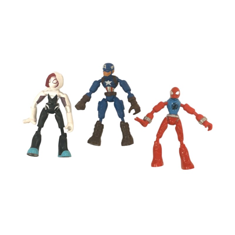 3pc Action Figures