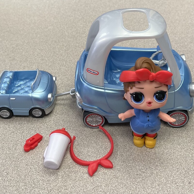 Lol Little Tikes Car Road, Blue, Size: Pre-owned