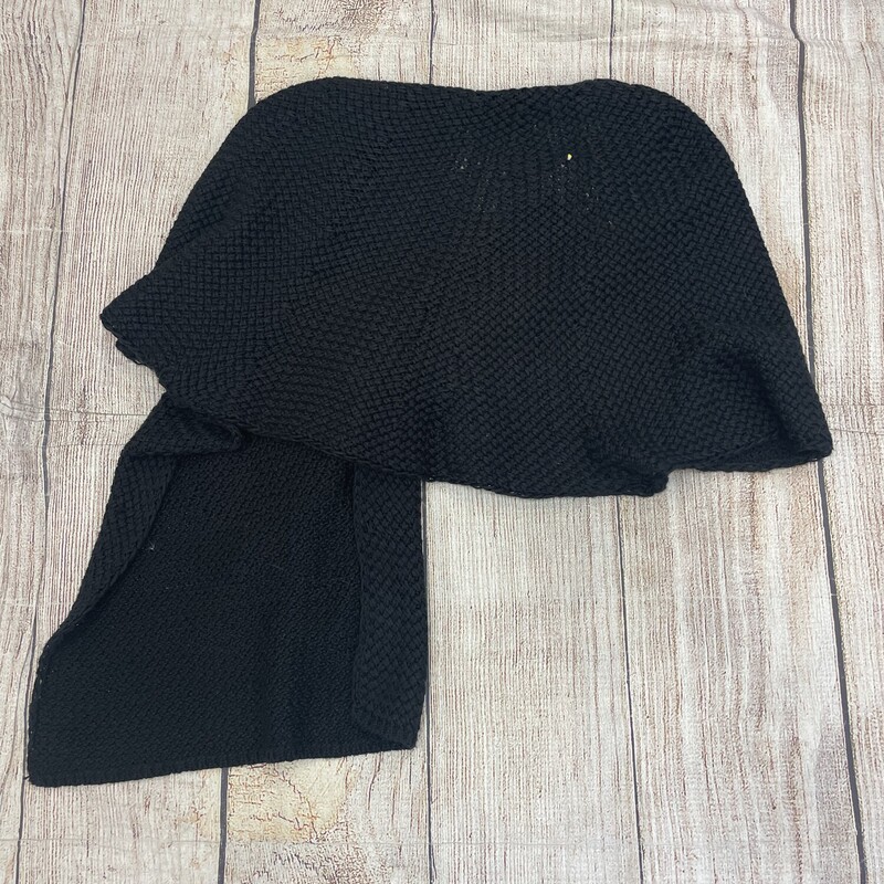 Chicos Cape lops on the side  Black, Size: S/M