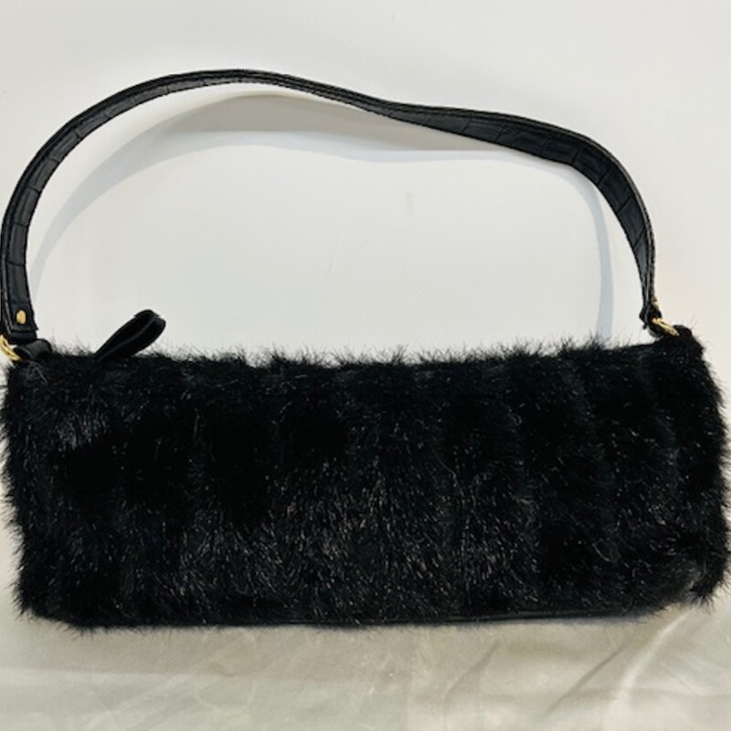 Kate Spade Vintage Fuzzy Shoulderbag
Black, Size: 12.5x5H