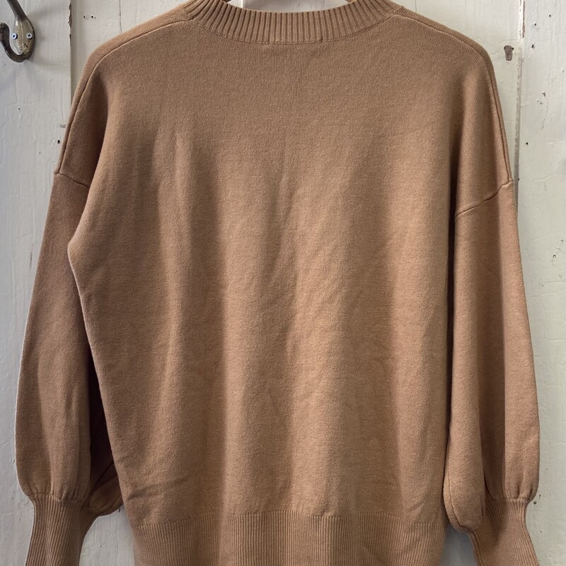 Camel Pffy Slv Sweater<br />
Camel<br />
Size: S R $98