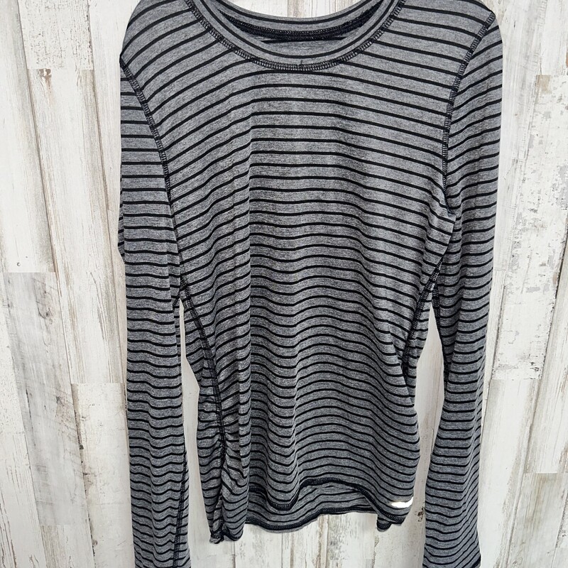 10/12 Grey Striped Tee