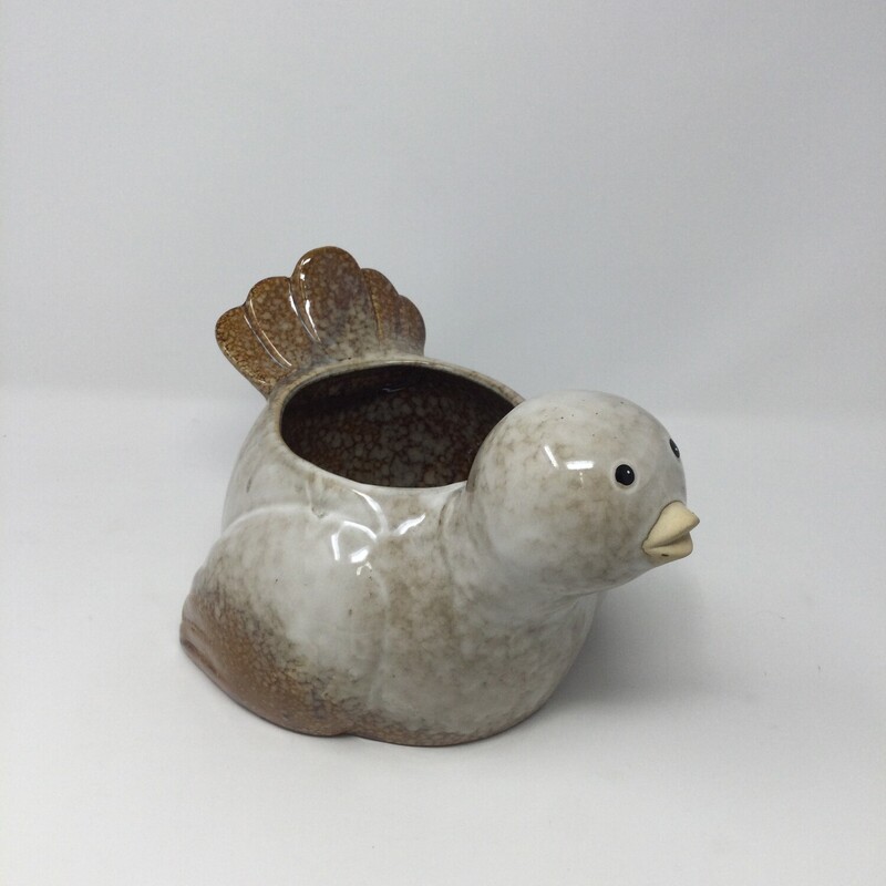 Brown Bird Planter,
Brown,
Size: 7 X 10 In