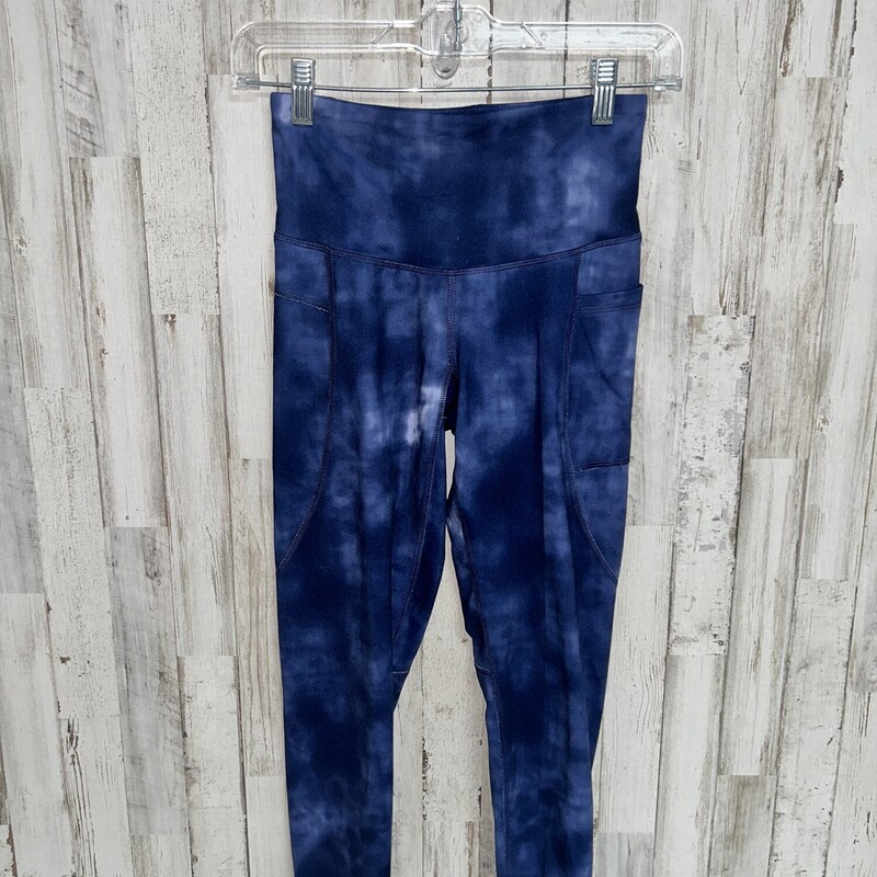 XS Navy Dye Pocket Leggin, Blue, Size: Ladies XS