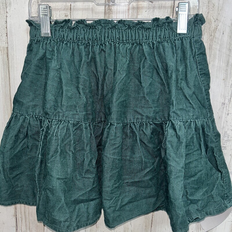 5/6T Green Corduroy Skirt